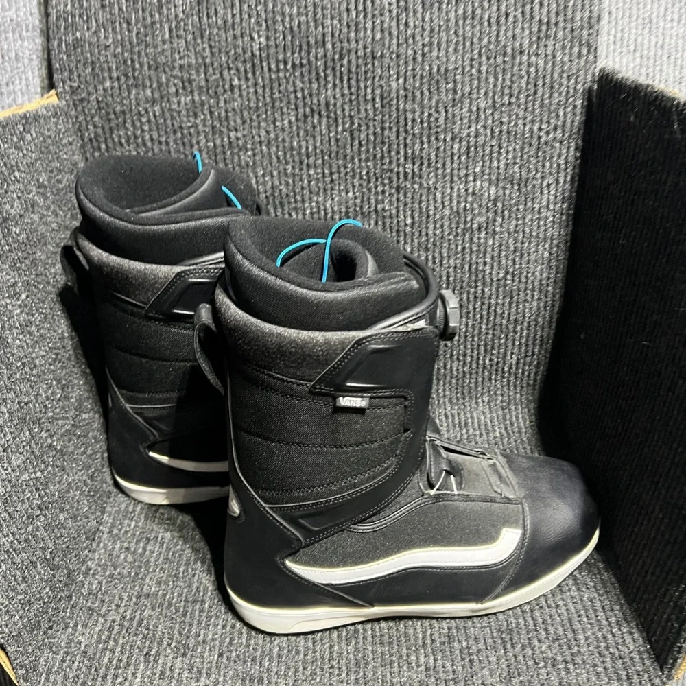 Vans Encore Snowboard Boots Mens 13 Black BOA Lacing UltraCush Winter Sport